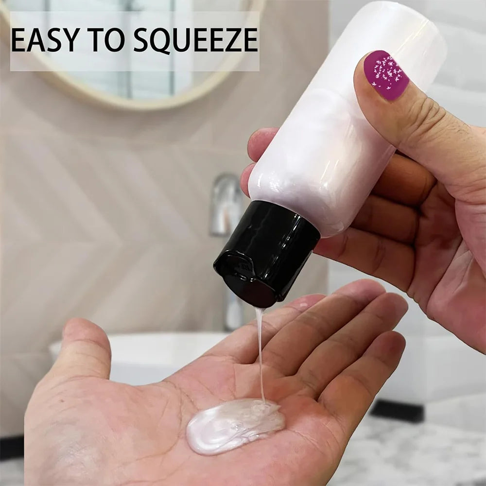 Refillable Travel Bottle Set – Leakproof Toiletry Containers for Cosmetics