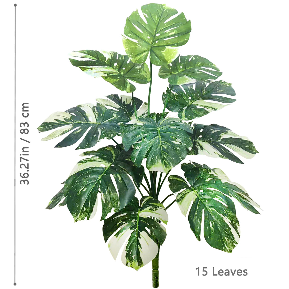 Artificial Tropical Leaf Plant – 60-103cm Potted Faux Greenery for Home Decor