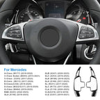 Carbon Fiber Steering Wheel Shift Paddles – Extended Shifters for Mercedes