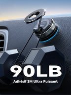 Magnetic Car Phone Holder – 360° Rotatable Suction Mount for Navigation