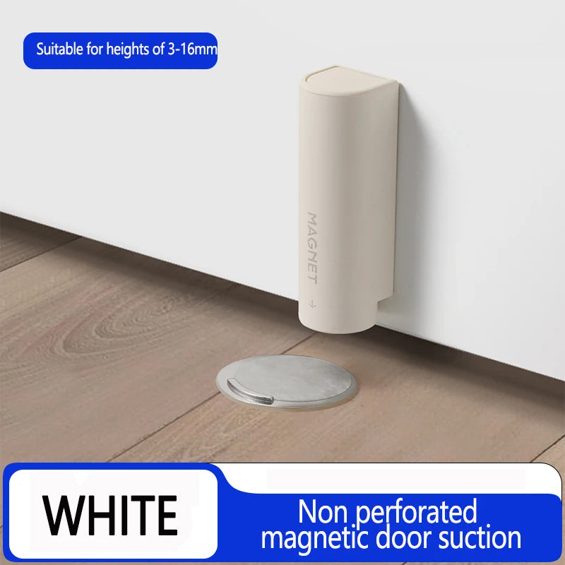 Magnetic Door Stopper – Heavy Duty Wall Protector for Home Furniture Hardware