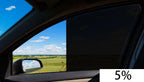 Self-Adhesive Window Tint Film – Black UV Privacy Protector for Auto and Home