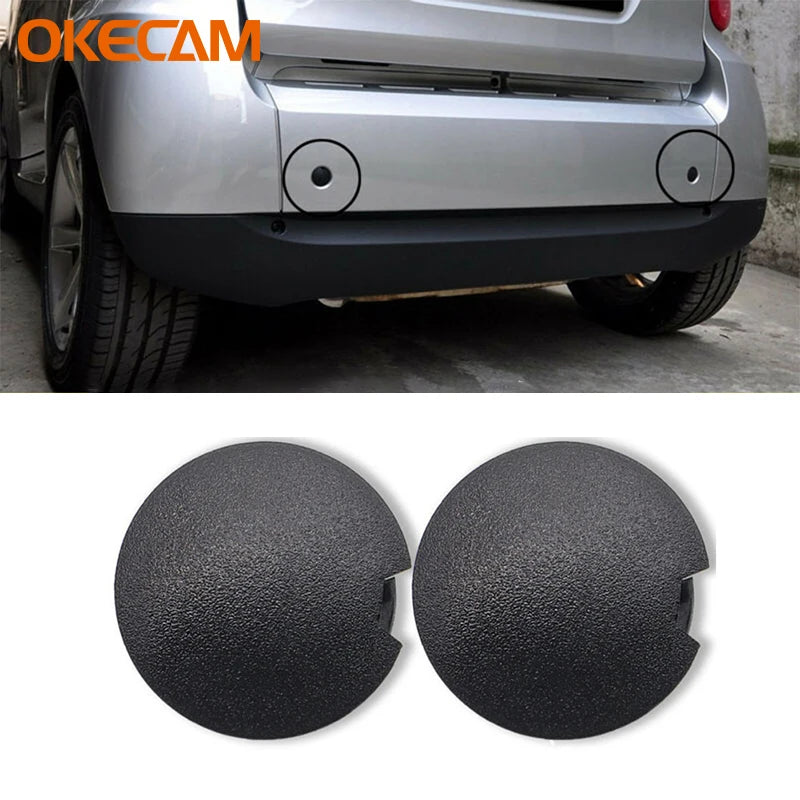 Plastic Tow Hook Cover – Waterproof Exterior Trim for Mercedes Smart Fortwo