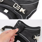 Adjustable Puppy Harness Vest – Comfortable Pet Supplies for Small Dogs