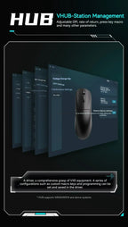 Vxe Dragonfly R1 ProMax Gaming Mouse – Lightweight Ergonomic Wireless for Esports