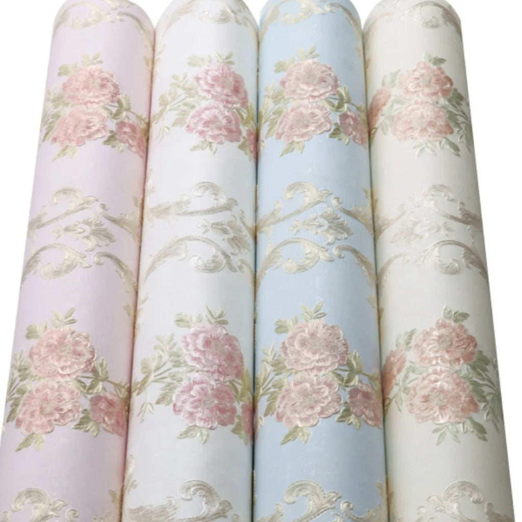 Self-Adhesive 3D Floral Wallpaper – Thickened Wall Decor for Bedroom Living Room