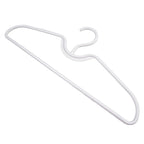 Anti-slip Plastic Clothes Hangers – Short Neck Space-Saving Closet Storage