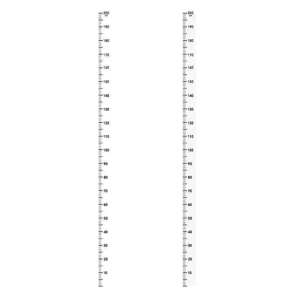 Self-Adhesive Height Growth Chart – 0-200cm Wall Sticker for Kids Bedroom