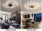 Modern Fireworks LED Ceiling Lamp – Decorative Chandelier for Living Room