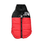 Reflective Dog Jacket – Windproof Winter Coat with D-ring for Small Dogs