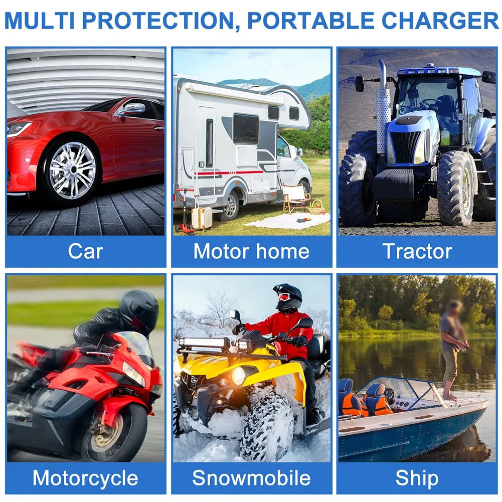 60W Solar Battery Trickle Charger – 12V Portable Panel for Car Boat Caravan