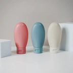 Refillable Travel Bottle Set – 60ml Squeeze Tubes for Cosmetic Toiletries