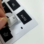Climate Control Button Decals – Interior Repair Stickers for Audi A6 C6