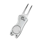 Foldable Golf Divot Tool – Groove Cleaner for Putting Green Training