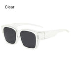 Polarized Fit Over Sunglasses – Square Wrap Around UV Protection for Outdoors