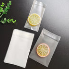 Matte Transparent Cellophane Bags – Self Sealing Pouches for Cookies and Jewelry