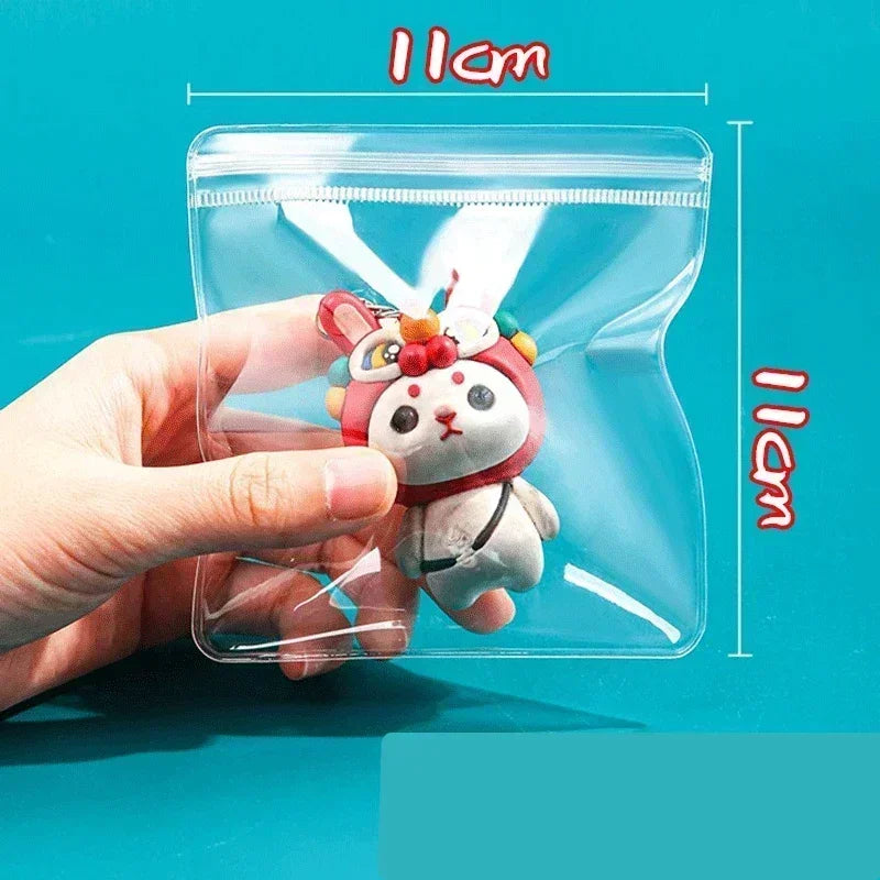 Transparent PVC Zip Jewelry Pouches – Anti-Oxidation Bags for Storage
