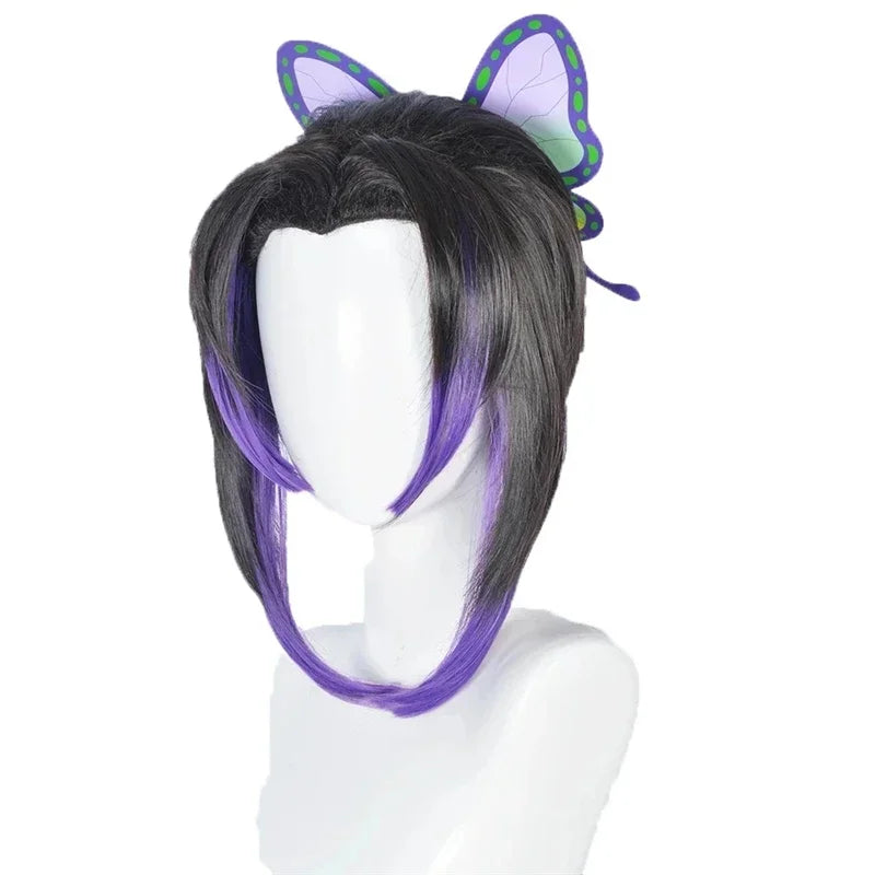 Kochou Shinobu Kimono Uniform Set – Kids Demon Slayer Cosplay for Halloween