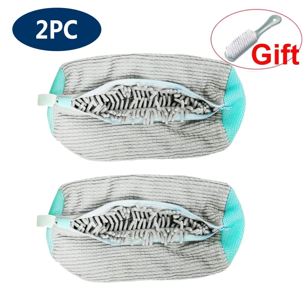 Mesh Sneaker Washing Bag – Reusable Protective Laundry Pouch for Tennis Shoes