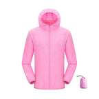 Waterproof Hiking Jacket – Unisex Quick Dry Windbreaker for Outdoor Trekking