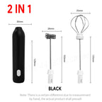 Electric Milk Frother – Wireless Handheld Foam Maker for Coffee and Baking