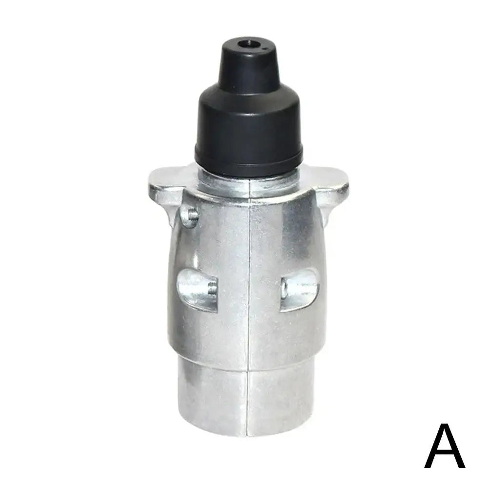 7-Pin Trailer Plug and Socket – Aluminum Alloy Connector for RV Boat Truck