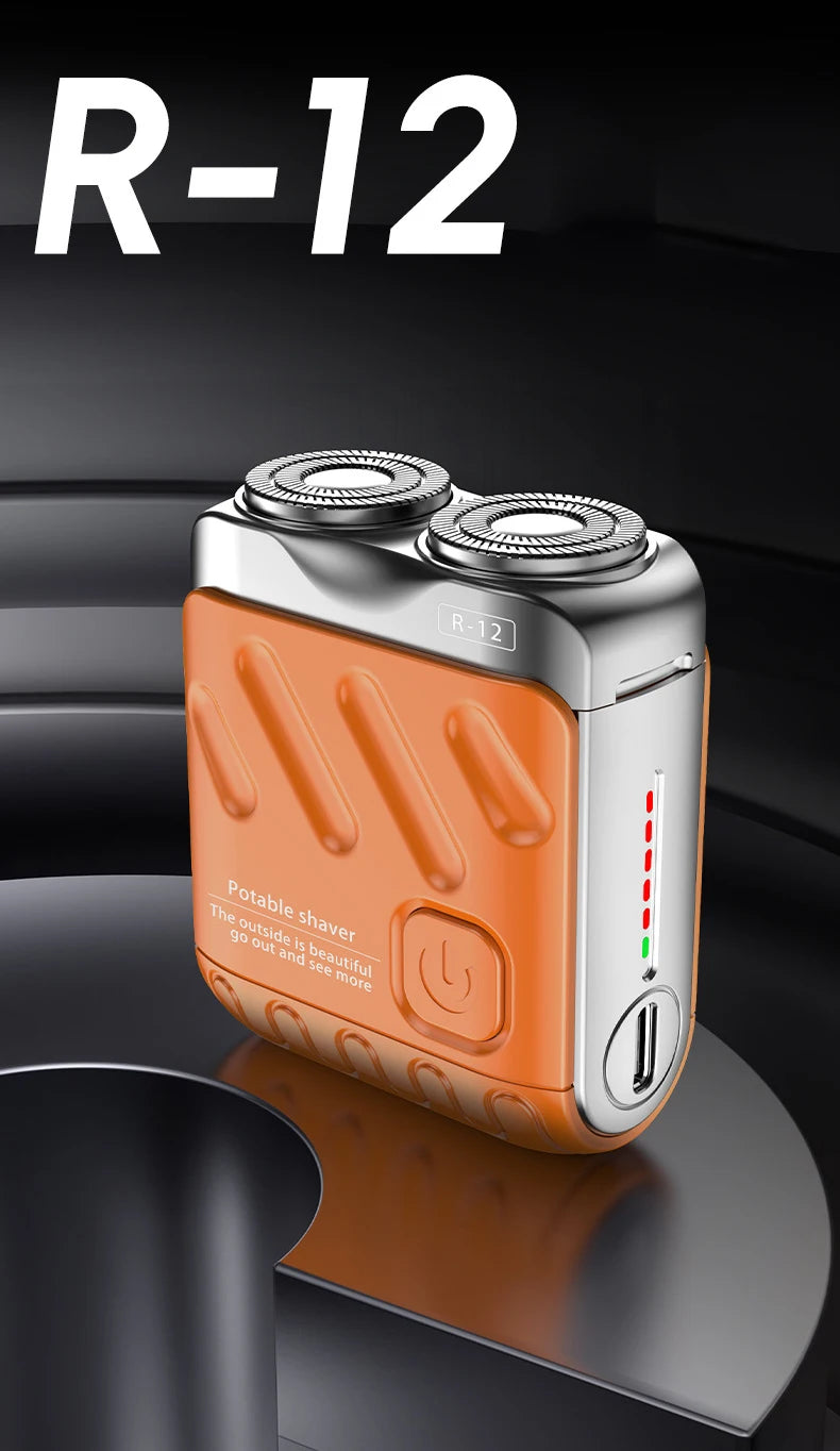 Electric Smart Shaver – Rechargeable Digital Travel Grooming for Men