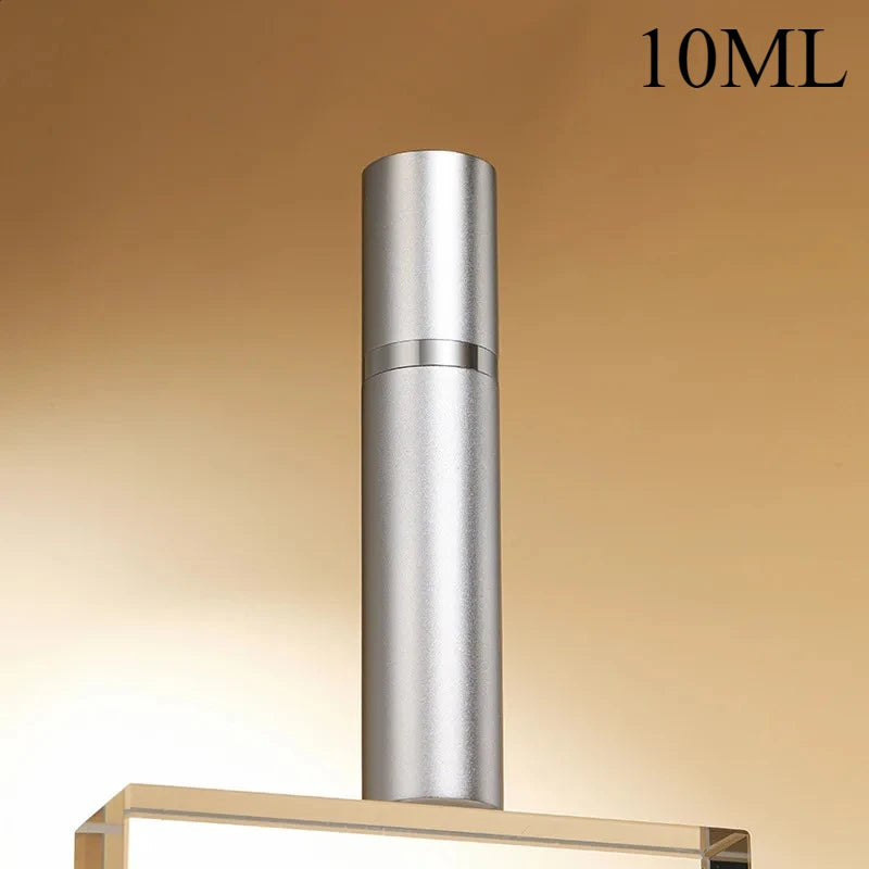 Refillable Aluminum Perfume Atomizer – Portable Spray Bottle for Travel