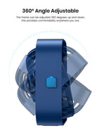 Portable Mini Desk Fan – 360 Degree Quiet USB Cooling for Home and Camping