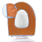 Plush Toilet Seat Cover – Soft Warm O-Shaped Cushion for Winter Bathroom