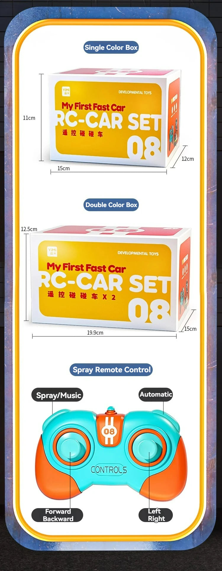 Electric RC Bumper Kart – Drift Crash Interactive Toy for Kids Outdoor Play