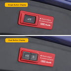 Tailgate Warning Sticker – Reflective Decal for Audi S-Line Trunk Access