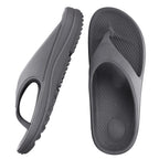 Soft EVA Arch Support Flip-flops – Men's Casual Beach Recovery Sandals