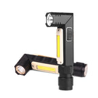 Rechargeable LED Work Light – Magnetic COB Flashlight for Outdoor Repairs