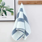Soft Cotton Bath Towel – Absorbent Solid Color Washcloth for Hotel Bathroom