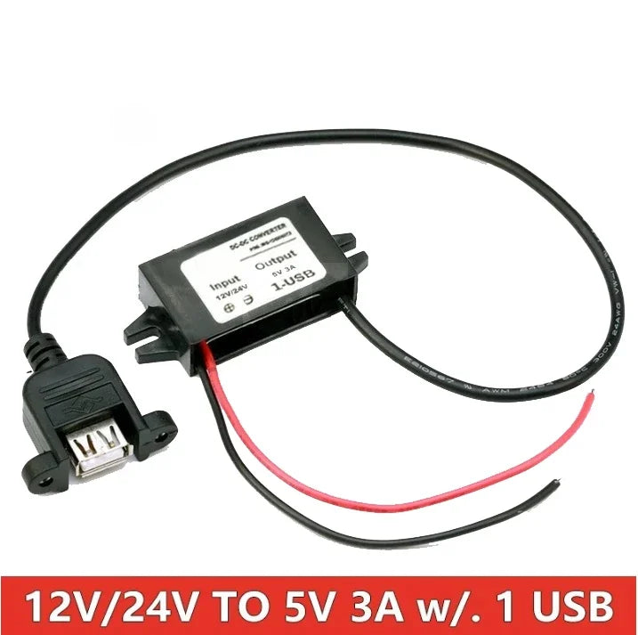 DC Buck Converter – Step Down Voltage Adapter for Car Power Supply