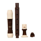 8-Hole Baroque Bass Recorder – Detachable Woodwind for Music Students