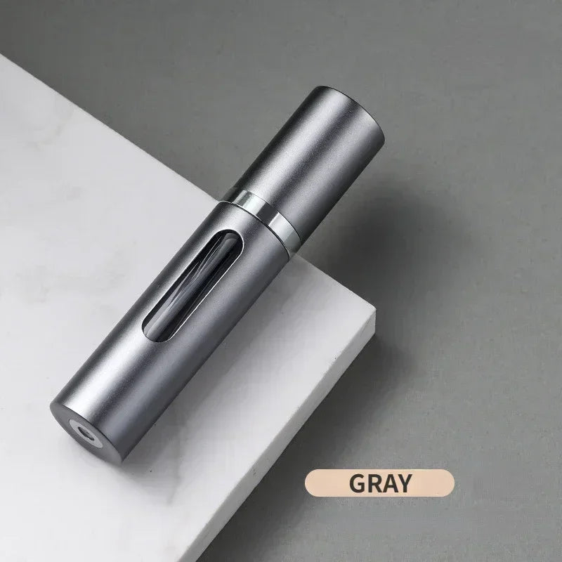 Glass Perfume Atomizer – Refillable Travel Spray Bottle for Cosmetics