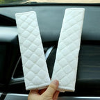 Plush Seat Belt Shoulder Covers – Soft Comfort Pads for Car Interior