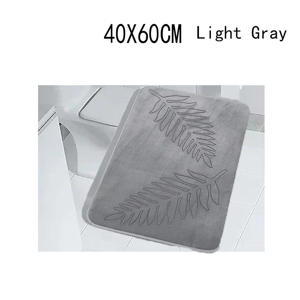 Memory Foam Bath Mat – Non-Slip Water Absorbent Rug for Bathroom
