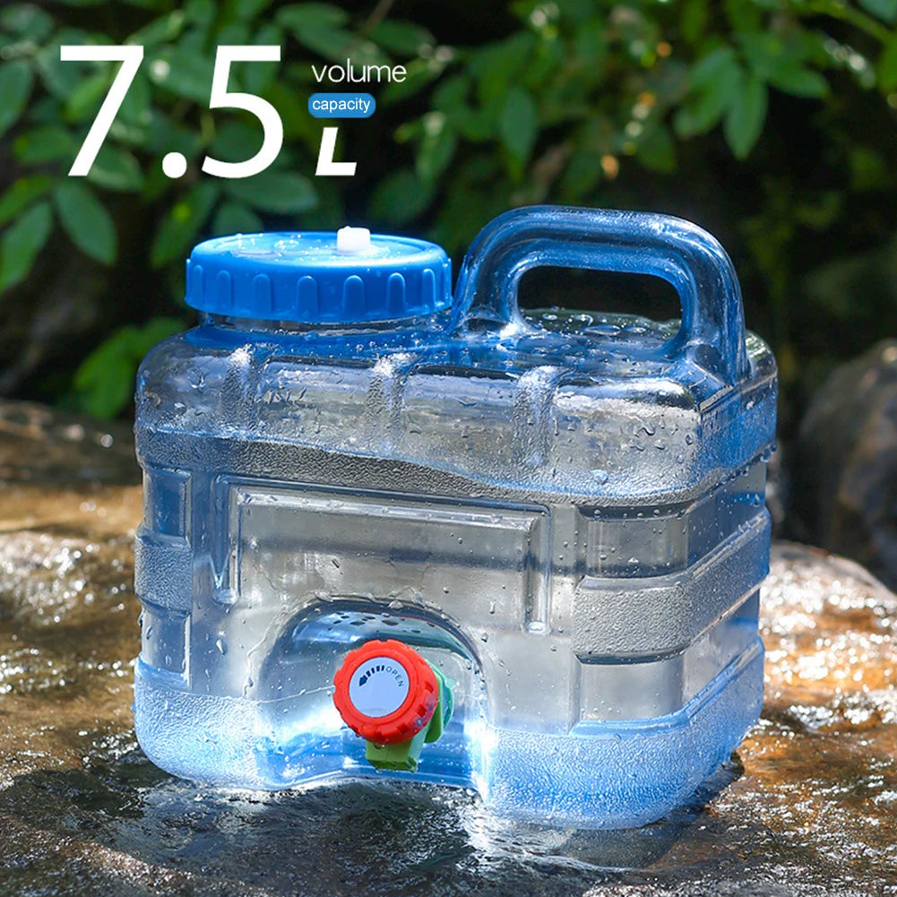 Portable Water Container – Leakproof Spigot for Camping Hiking Car Travel
