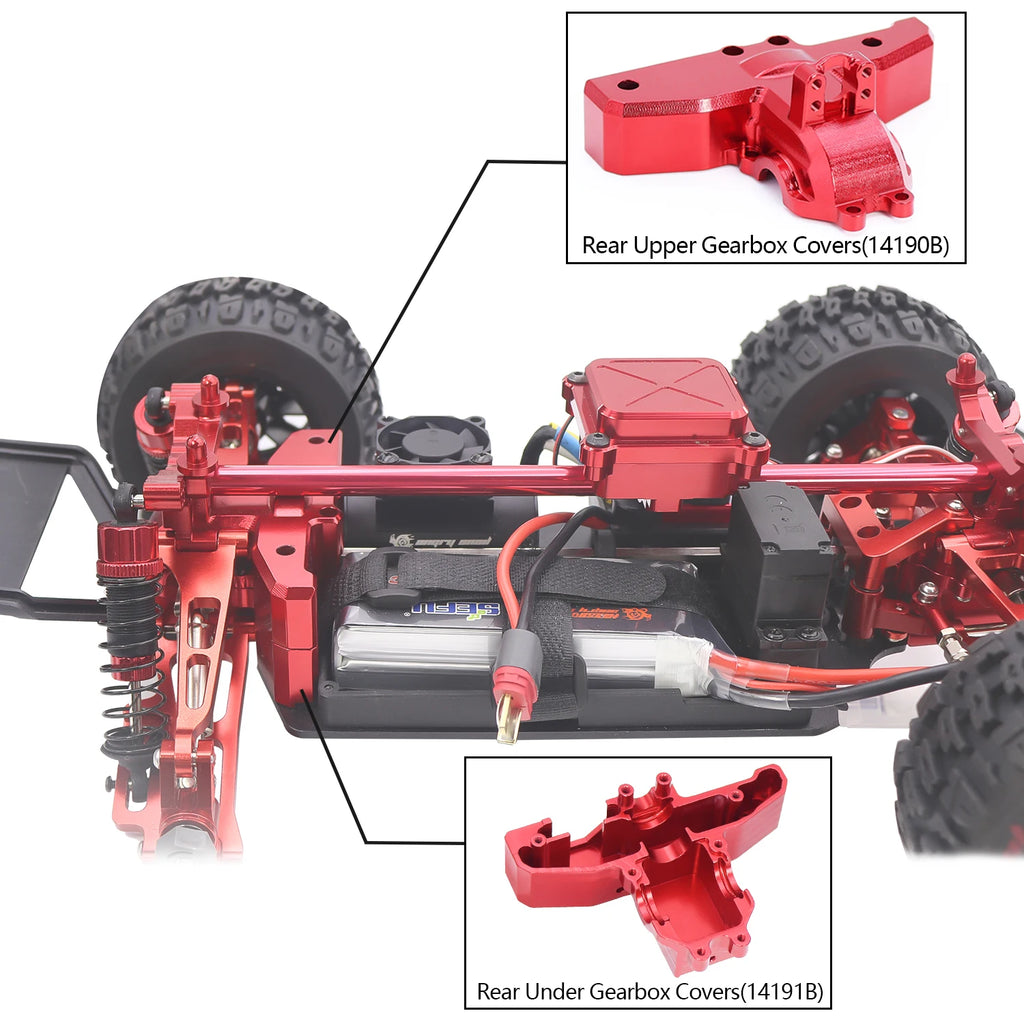 Metal Steering and Suspension Upgrade Kit for RC Hobby Cars