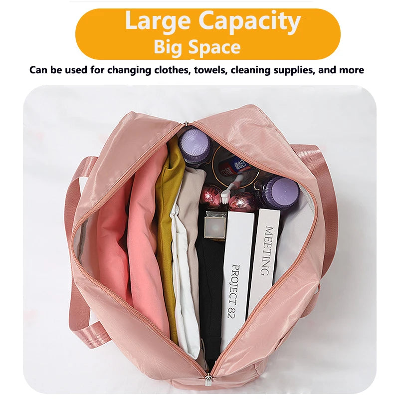 Foldable Travel Duffel Bag – Large Waterproof Carry-on for Airline Trips