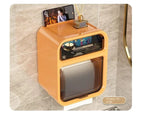 Wall Mounted Toilet Paper Holder – Double Layer Storage for Bathroom Organization