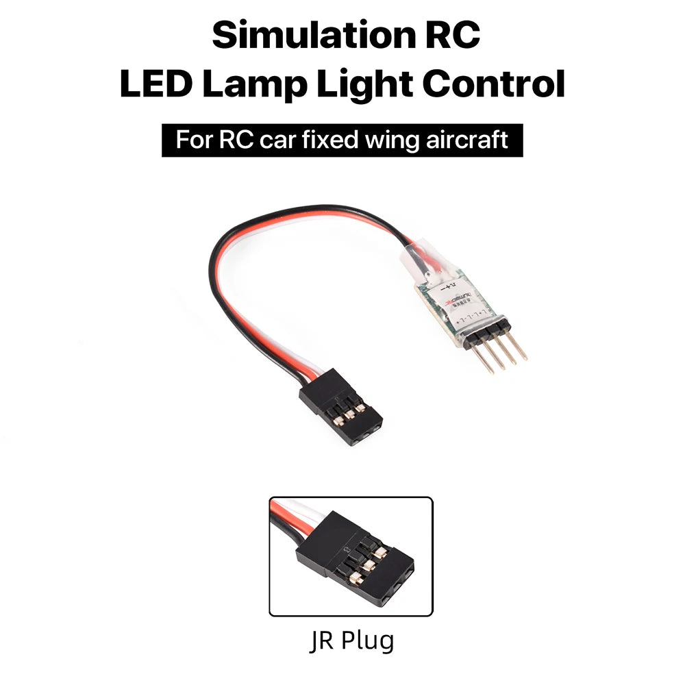 3-Channel LED Light Controller System for RC Vehicles and Aircraft