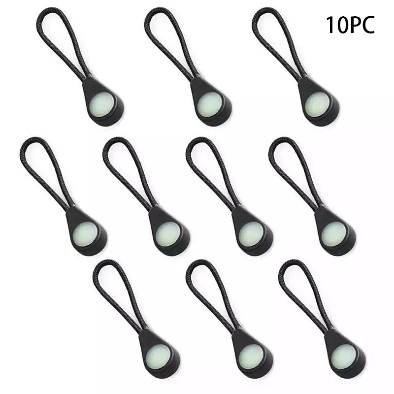 Luminous Zipper Pulls – Glow in the Dark Accessories for Outdoor Camping Gear