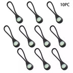 Luminous Zipper Pulls – Glow in the Dark Accessories for Outdoor Camping Gear