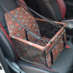 Waterproof Pet Car Seat Bag – Foldable Mesh Carrier for Travel Accessories