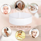 Disposable Non-Woven Facial Headbands – Soft Skincare Wraps for Beauty Salons
