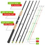 Carbon Fiber Feeder Fishing Rod – 3M Cork Handle Pole for Carp Angling